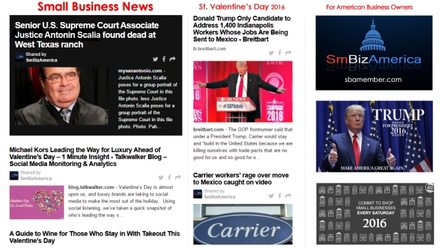 Small Business News 2.14.16