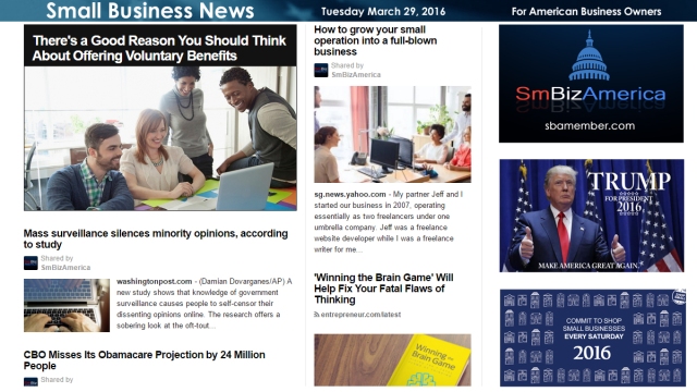 Small Business News 3.29.16
