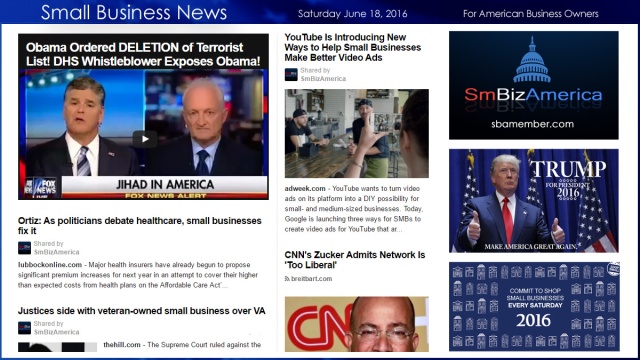 Small Business News 6.18.16